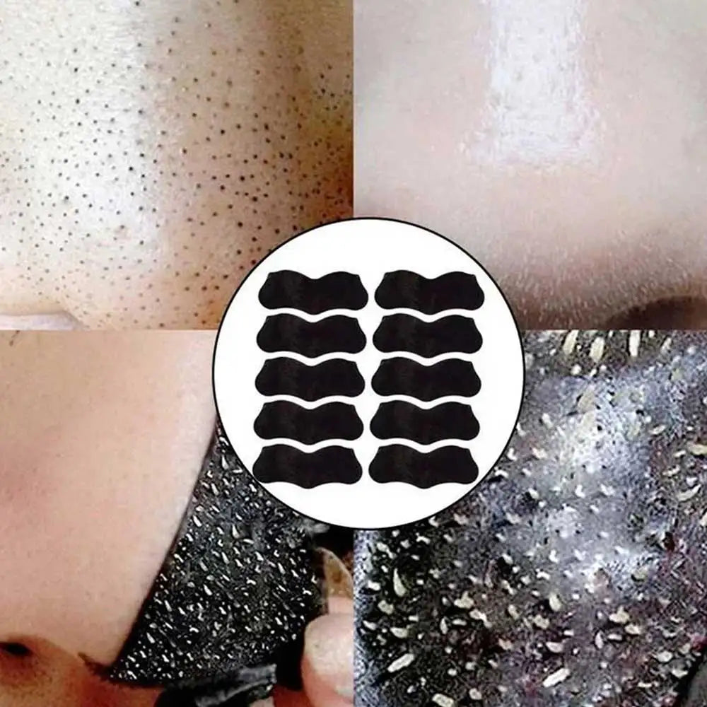 10Pcs Nose Blackhead Remover Mask