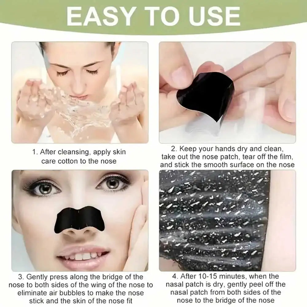 10Pcs Nose Blackhead Remover Mask