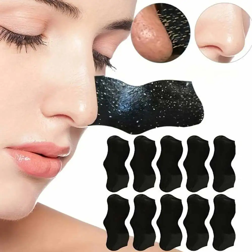 10Pcs Nose Blackhead Remover Mask
